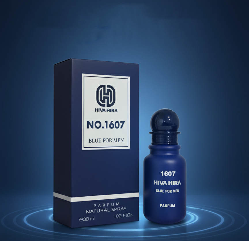 ادکلن هیوا هیرا آبی 30 میل 1607 مشابه رایحه بلوشنل
