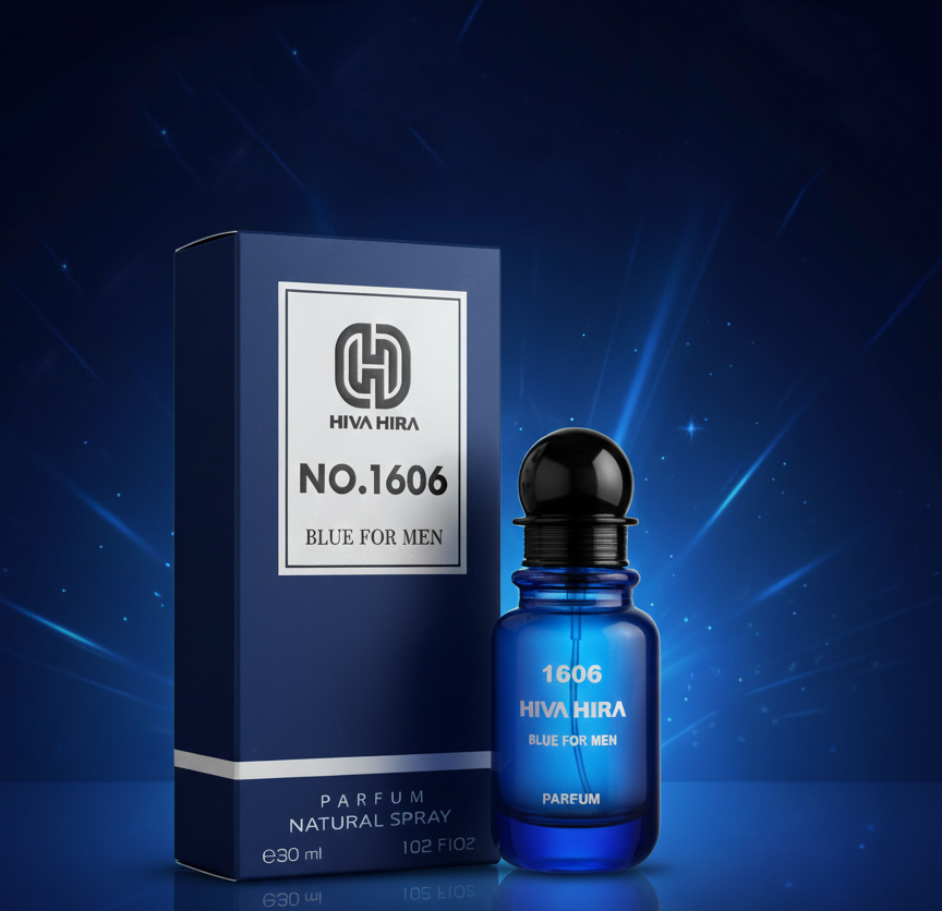 ادکلن هیوا هیرا آبی 30 میل 1606 مشابه رایحه مولکول 02