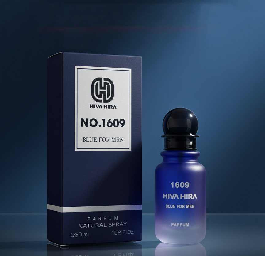 ادکلن هیوا هیرا آبی 30 میل 1609 مشابه رایحه کایالی